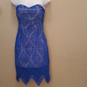 LACE MINI DRESS
